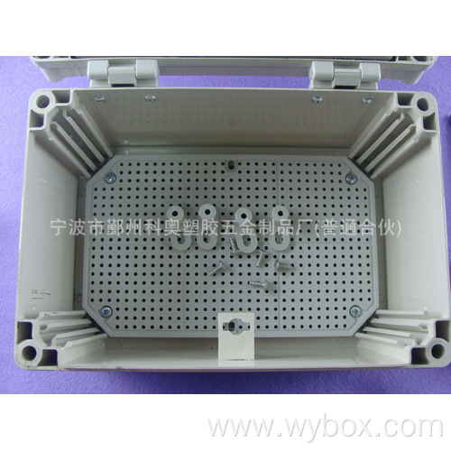 Waterproof junction box ip65 waterproof enclosure plastic outdoor waterproof enclosure wire box PWE535AG with size 300*200*160mm